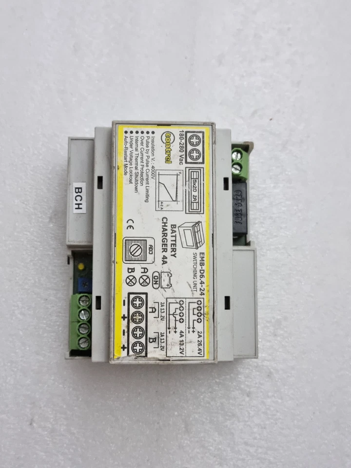 Contrel EMB-D6.4-24 Switching Unit Battery Charger 4A Made in Italy Free Ship
